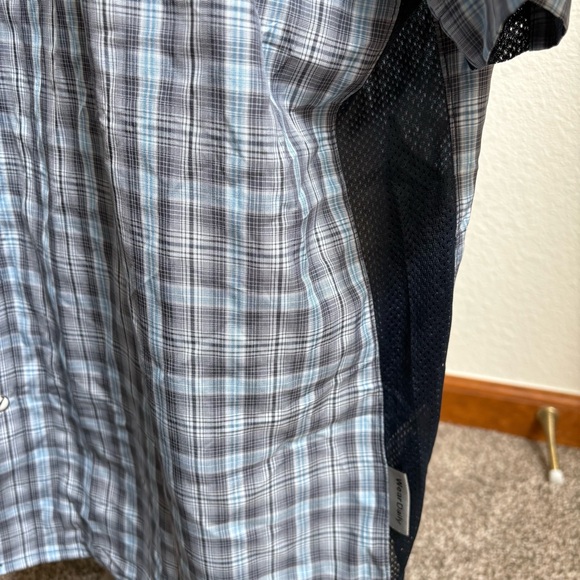 Club Ride New West Bike Jersey Cycling Mesh Zip Plaid Pearl Snap Button Mens XL - Picture 5 of 11